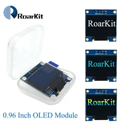 4Pin White Blue Color 0.96 inch 128X64 OLED Display Module Yellow Blue For Arduino 0.96'' IIC I2C Communicate