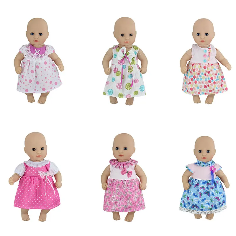 New Lovele Dress  Doll clothes Wear fit for 36cm Baby doll, Children best Birthday Gift