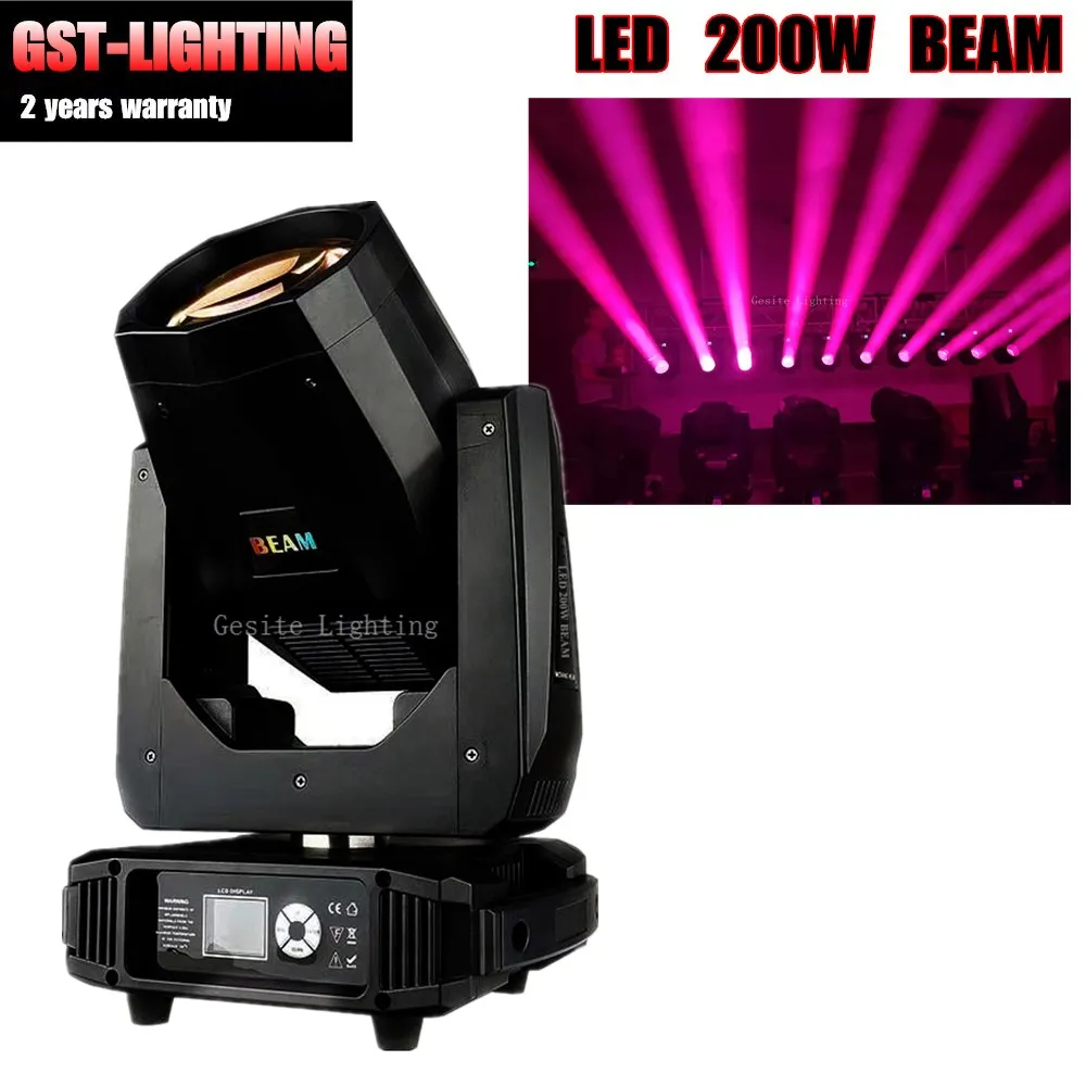 

2pcs Professional DJ Equipment led 200W Sharpy 5R Beam Moving Head Sky Lights DMX512