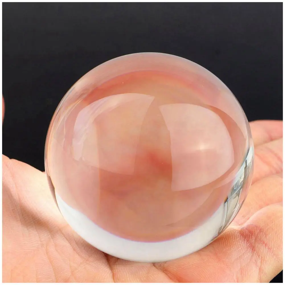 

New 60mm Clear Acrylic Ball Transparent contact Manipulation Juggling ball Gifts