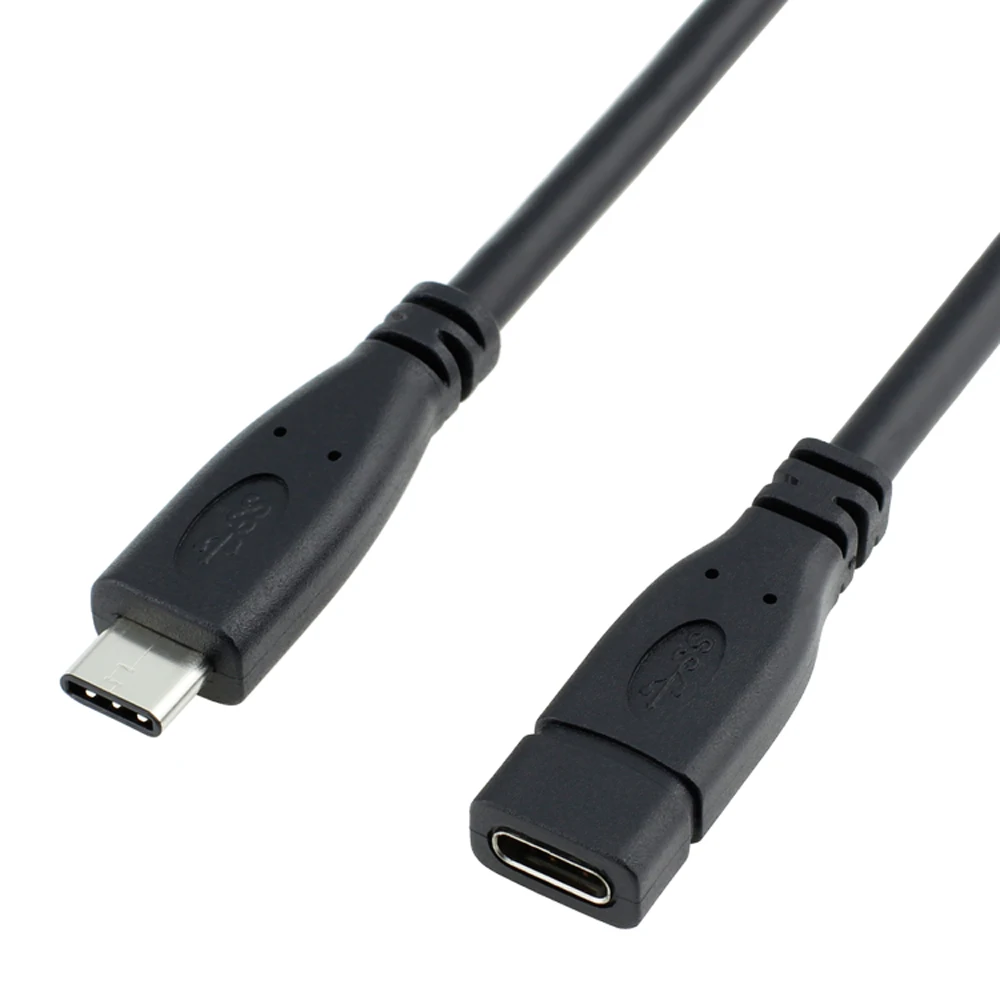 

10Gb/s USB 3.1 Type C Male to Female Port Cable USB-C Port Data Chager Sync Extension for 2015 Macbook Chromebook LeTV Phone