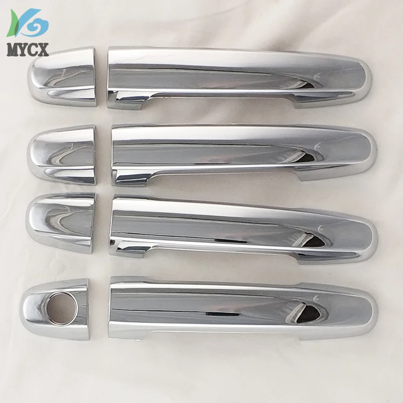 

ABS Chrome Car side Door Handle Cover Cup Bowl Trim Sticker For Toyota Corolla 2008-2013 E140