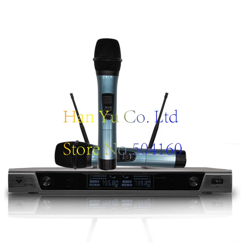 

Wireless microphone with two microphones KTV dedicated karaoke performance stage home Report