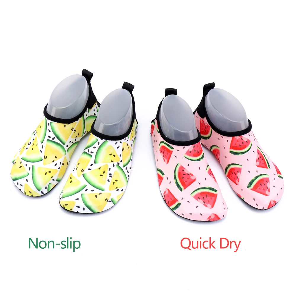 Kinderen Zwemmen Water Schoenen Leuke Pantufa Infantil Dinosaurus Sneldrogende Kids Slippers Antislip Barefoot Strand Zwembad Anti-Op Aqua Sokken