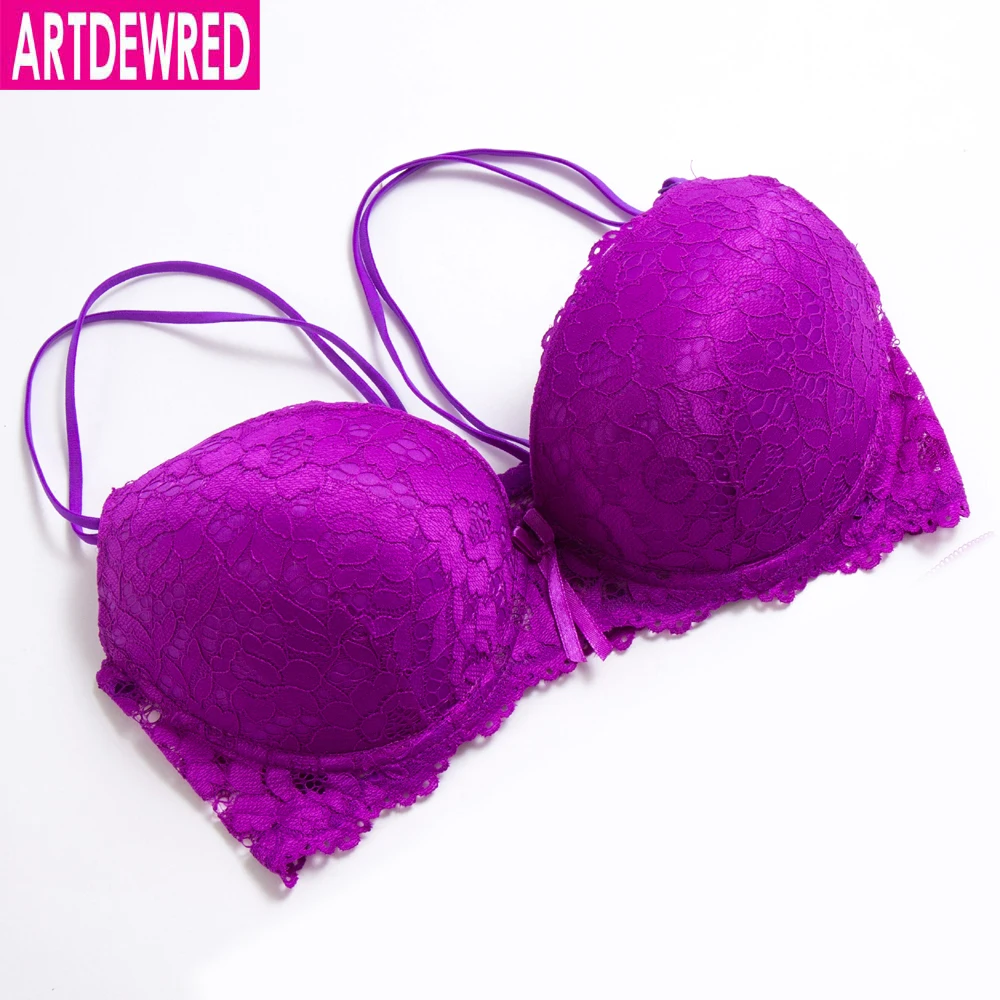 ARTDEWRED Dámské sexy bralette velké velikosti krajkové spodní prádlo push-up podprsenky 75 80 85 90 95 BCD Intimates Dámské bh podprsenky topy spodní prádlo - náhled 5