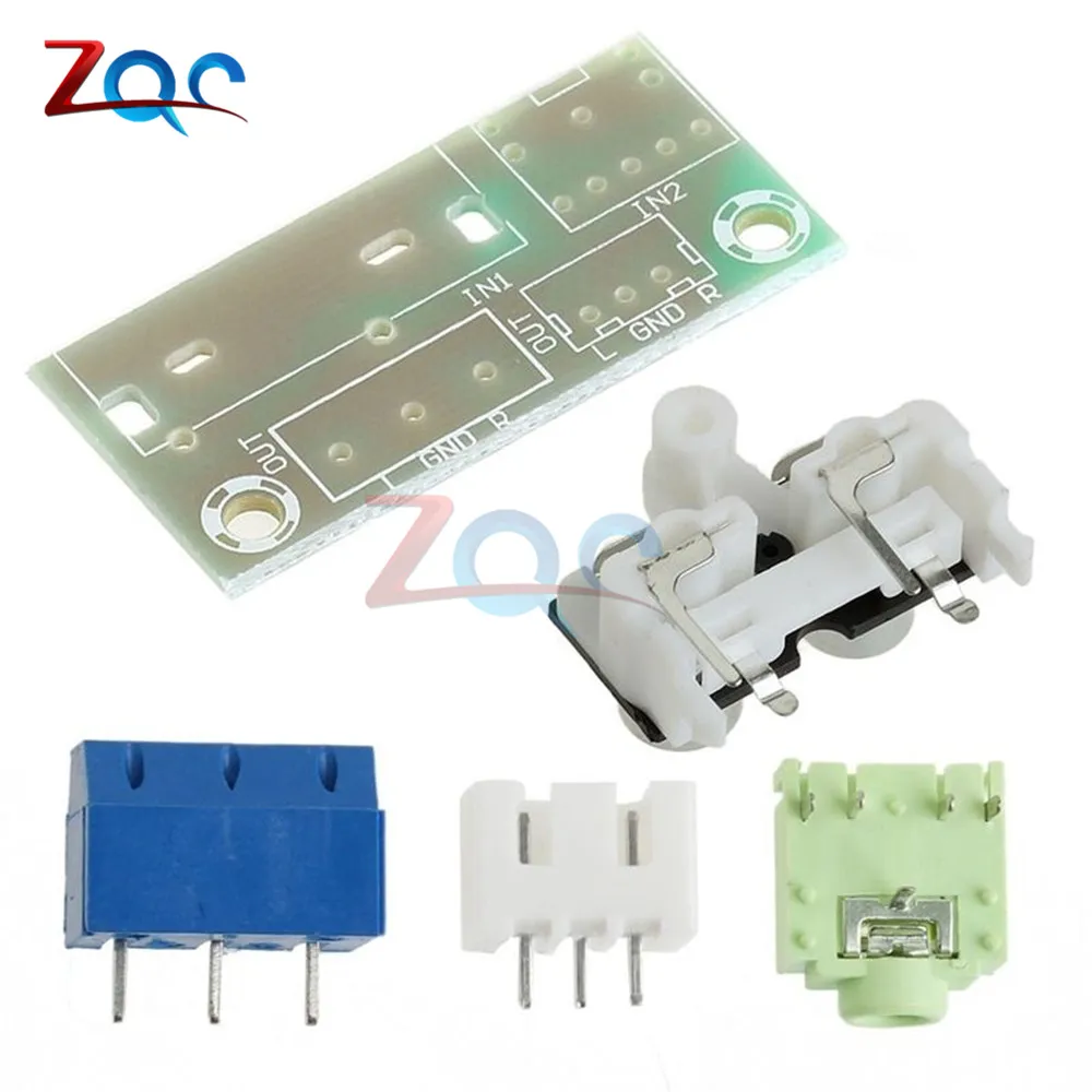 Audio Switch Board RCA 3.5mm Audio Input Block Amplifier DIY Kit