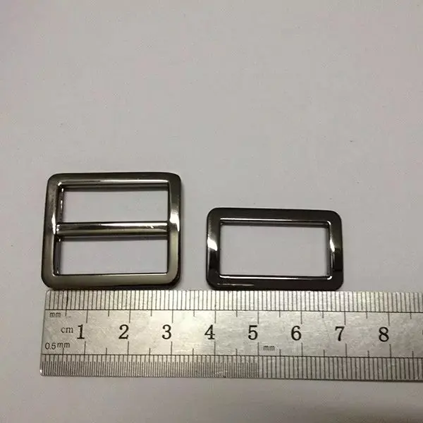 

1 1/4" Gunmetal triglide slider & buckle for adjustable straps 30mm inner width 40pcs/lot