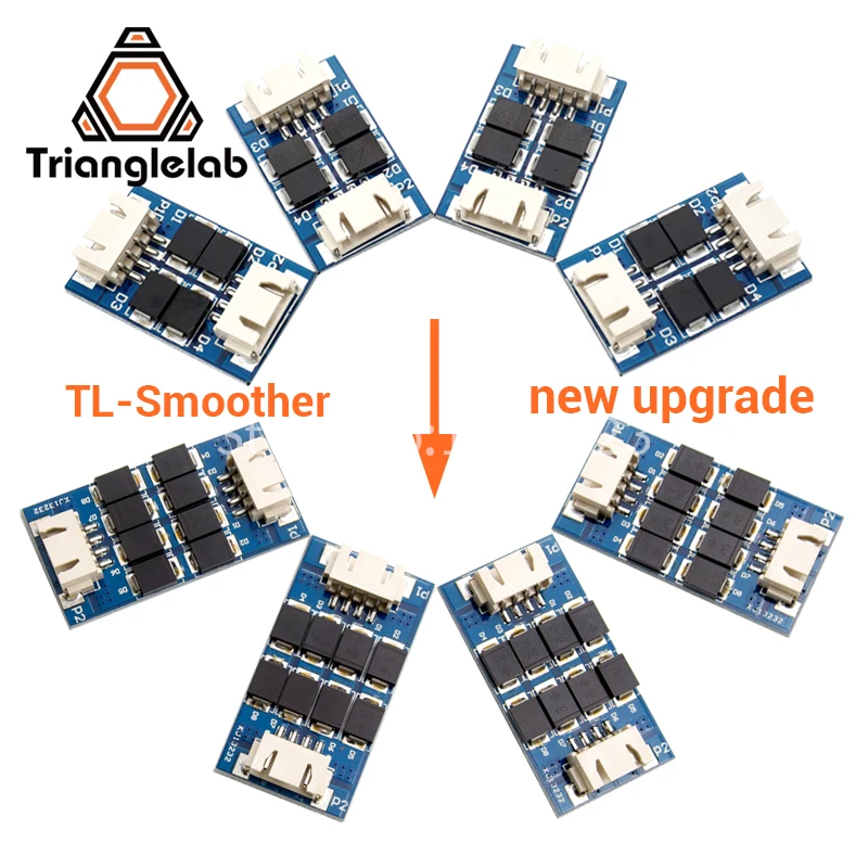 Trianglelab tl-smoother PLUS addon module para controladores de motor 3D pinter, Terminator Driver, reprap mk8 i3