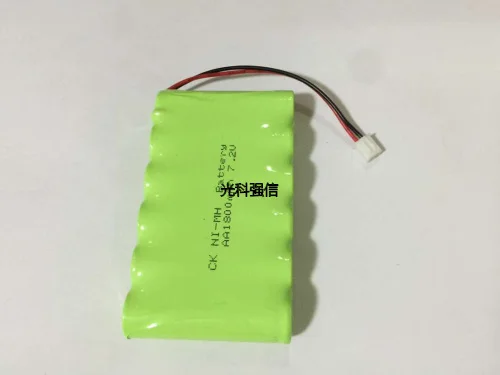 New genuine 7.2V AA nickel metal hydride battery NI-MH circuit board medical toys 2.54 1800MAh Rechargeable Li-ion Cell