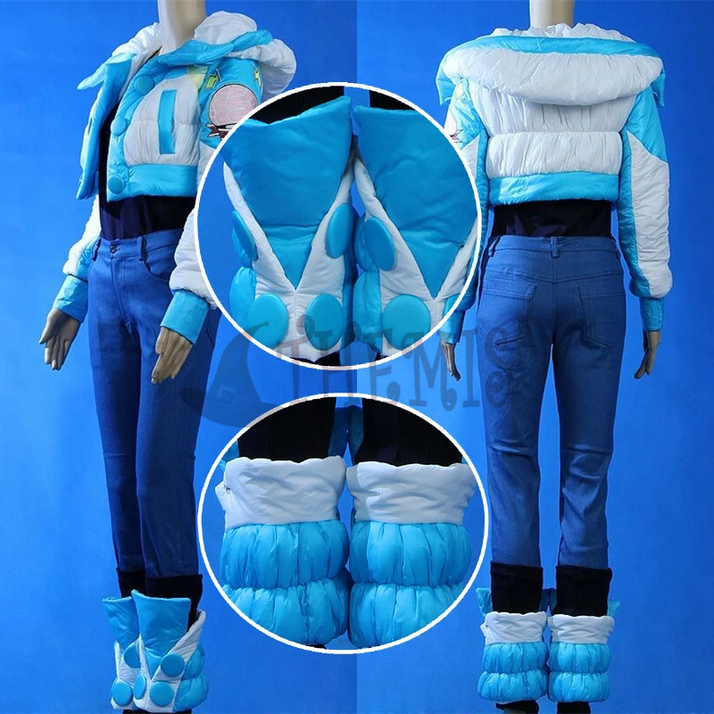 Athemis Dramatical Murder Seragaki Aoba Schoen Covers Handgemaakte Hand-Made Winter Kostuum Onderdelen En Anime Cosplay Accessoires