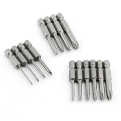 50mm Length Cross S2 Short Magnetic Electric Screwdriver Bit Set Wind Batch Head Phillips Screw driver Bits Ph00 Ph0 Ph1 Ph2