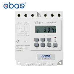 OBOS good credit BS317 380V / 25A / 16A three-phase timer Three-phase motor timing control switch 16 times on / off