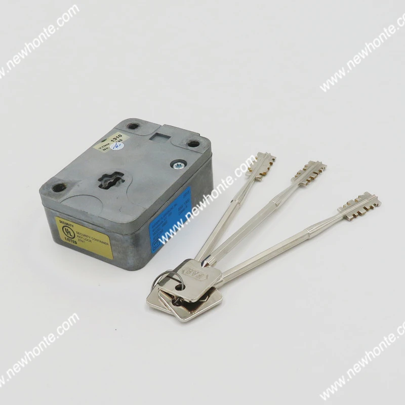 ATM parts Mechanical Lock safe lock with keys one lock and three keys as a set for WINCOR 2050XE