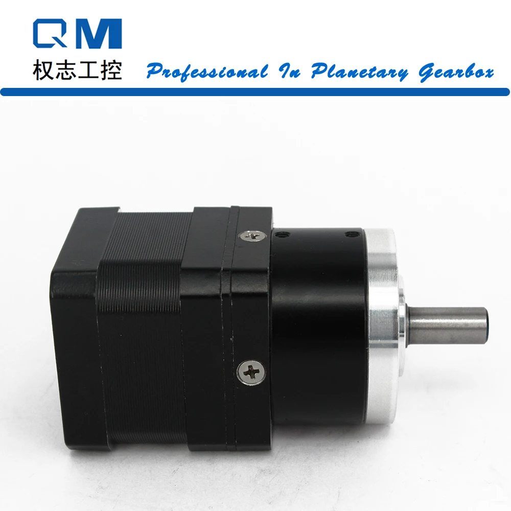 

Nema17 Geared Stepper Motor L=34mm 1.2A Planetary Gearbox Ratio 5:1 Metal Gear Robot Pump