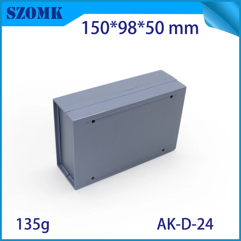 1Piece 150*98*50mm szomk desktop industrial control enclosure plastic box for electronic components plastic switch housing