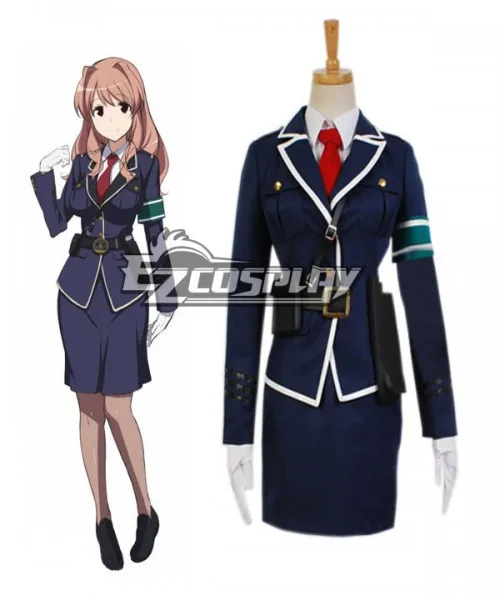 RAIL WARS! Haruka Komi Navy Uniform Cosplay Costume E001