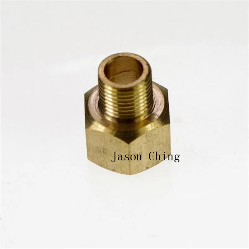 5 قطعة النحاس 1/4 "ذكر x 3/8" BSPP شاحن أنثي المخفض