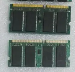 100% OK Original 144Pin Sodimm 256 M 메모리 SDRAM PC133 PC100 256 MB RAM 대 한 노트북 노트북 산업 메인 보드가 256 MB sdram