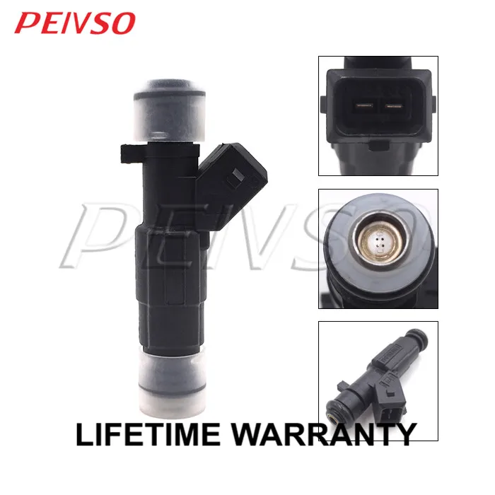 PEIVSO 4pcs 0280155843 Fuel Injector For RENAULT CLIO II 1999~2003 MEGANE 1998~1999 1.6 8V