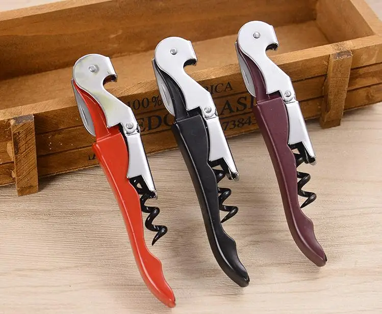 

1000pcs Bottle Opener Parrot Wine Opener Customize logo Hippocampus Knife Stainless Steel Corkscrew Beer Bottle Opener SN099