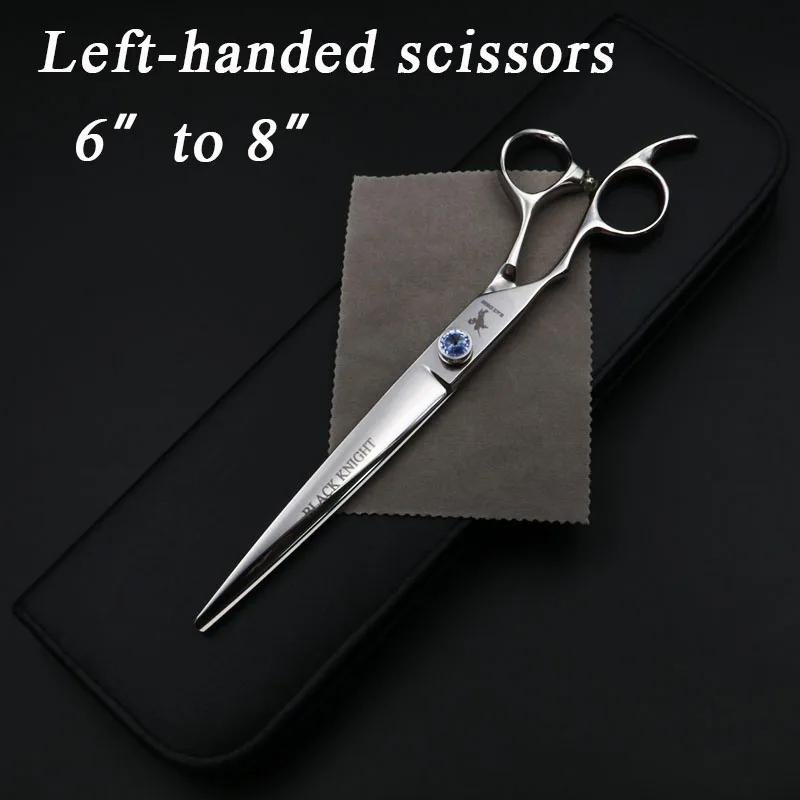 

6" 7" 8" Pet Left Handed Scissors Pet Grooming Scissors Professional Hair Cutting Shears For Dogs and Cats