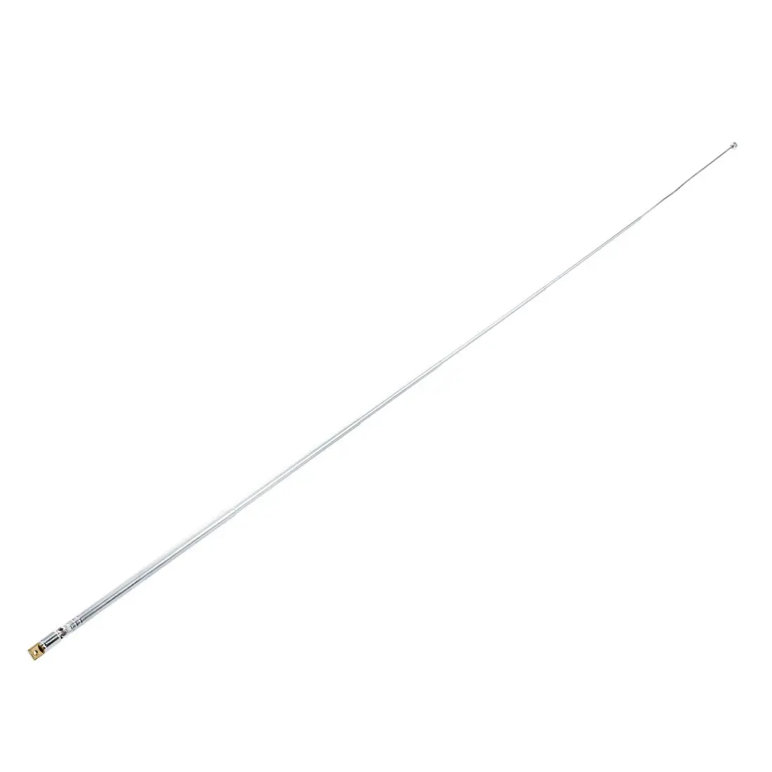 교체 용 60cm 4 섹션 텔레스코픽 안테나 공중 라디오 TV 용