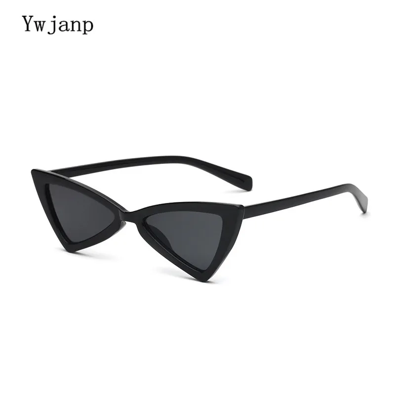 Ywjanp Fashion Cat Eye Sunglasses Women Brand Designer Vintage Retro Sun glasses Female Fashion Cateyes Sunglass UV400 Shades