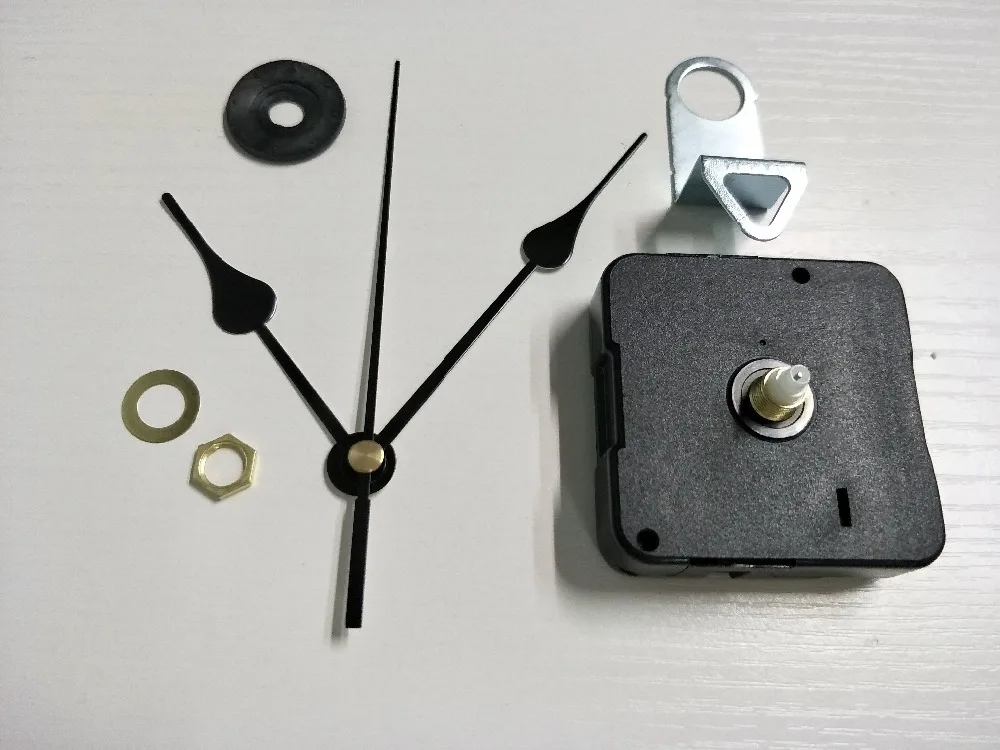 10x DIY Quartz Clock Movement With white Time needle