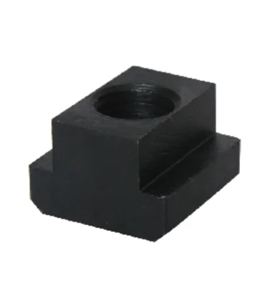 M8 M10 M12 T slots Nuts In Machine Tool Tables Oxide Finish Black Square Nuts High Hardness #45 Steel