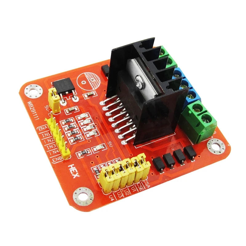 L298 L298N Dual Bridge DC Stepper Motor Driver Shield Module Expansion Controller Board