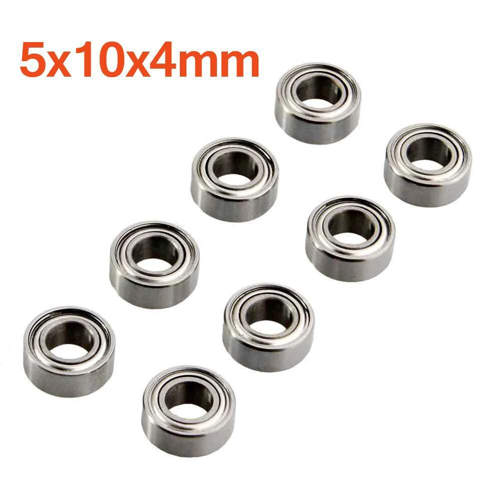 Racing RC Ball Bearing (5x10x4mm)& (10x15x4mm )10pcs 1:10 Car On Off Road #YB6013M/S10