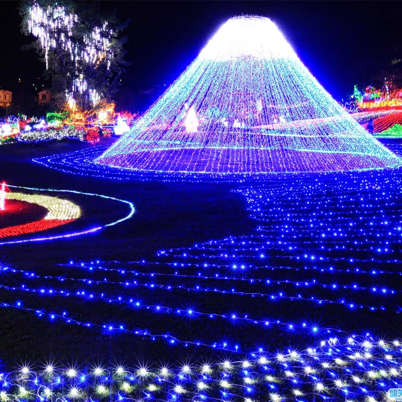 10M 100 Led String Guirlande Kerstboom Fairy Light Luce Waterdichte Home Garden Party Outdoor Vakantie Decoratie