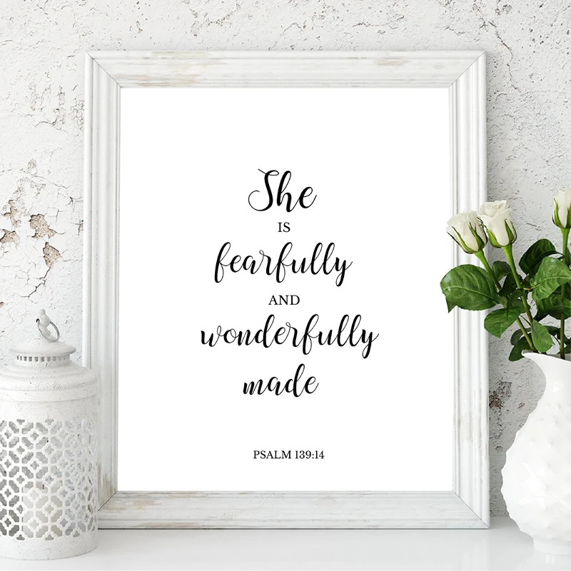 Bijbelverzen Citaat Christian - Baby Girl Nursery Quotes recensie en prijs
