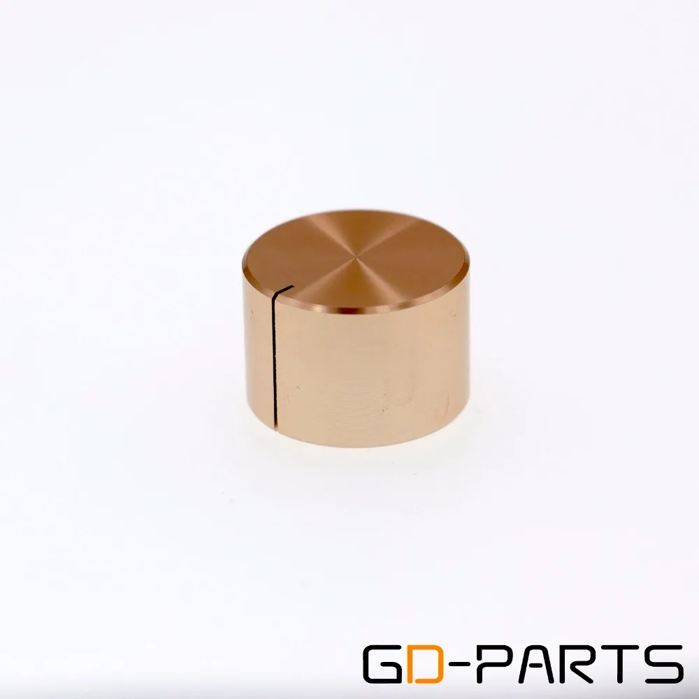 22mm-15mm solidne aluminiowe pokrętło wskaźnika obrotowego wzmacniacz audio głośnik gramofon DAC klawiatura potencjometr głośności czapka srebrne złoto
