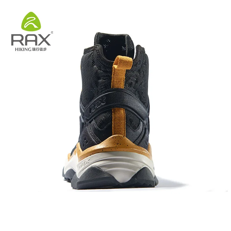 RAX Men Winter Outdoor Sports Shoes Hiking Boot  Warm Mountain Trekking Anti-slip Shoes Outdoor Comfortable Shoes Men Breathable