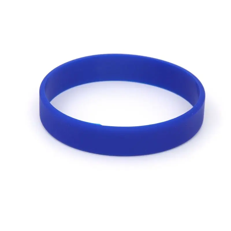 Leere Erwachsene Männer Armband Runde Silikon Armband Armband Armreifen Gummi Armband Sport Spiele Casual Schmuck Geschenk – Detail 7