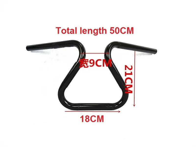 25MM 22MM Vintage Motorcycle Handlebar Retro Refit Steering Bar