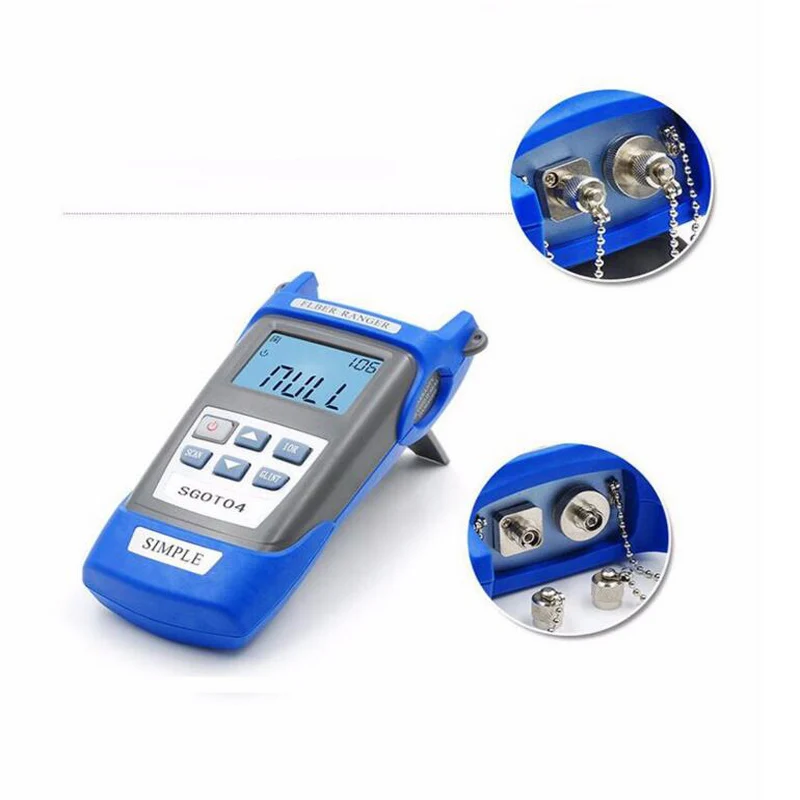 Handheld OTDR 60KM  SGOT04 O Fiber find fault tester 1310/1550nm Fiber breakpoint fault detector with VFL FC/SC Connector