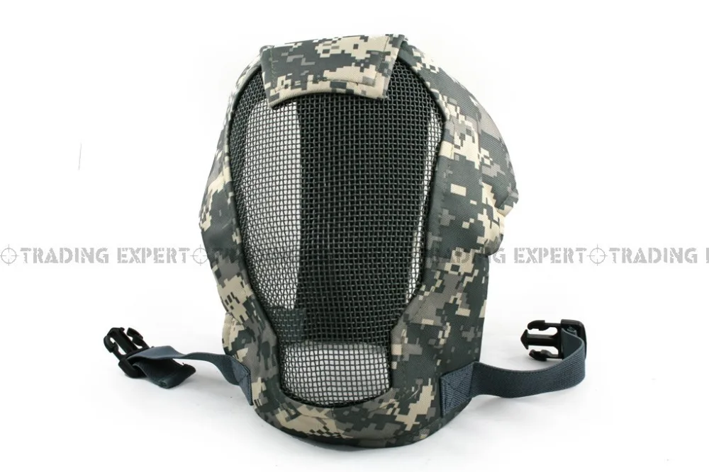 Airsoft Equipment Tactical Metal Mask Stalker Praetorian Rampage Sport Fencing Mask ACU Black Helmet