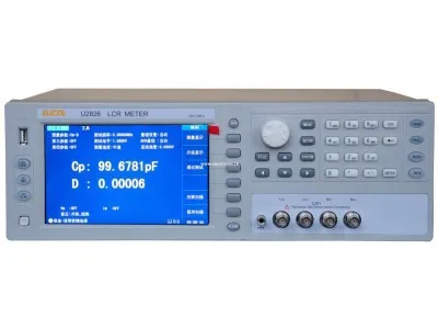 Chegada rápida U2826A High-frequency LCR Meter com 20Hz-2 MHz, Resolução: 10 mHz freqüência, Precisão Básica: 0.1%,