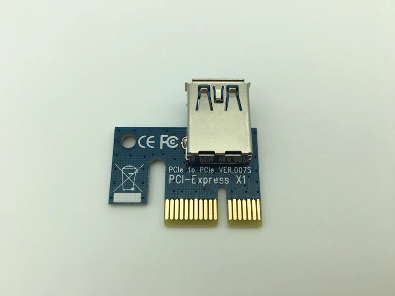 Pci-e pci e express 1xライザー,usb 3.0エクステンダー,ビットコインマイニング用の変換カードアダプター