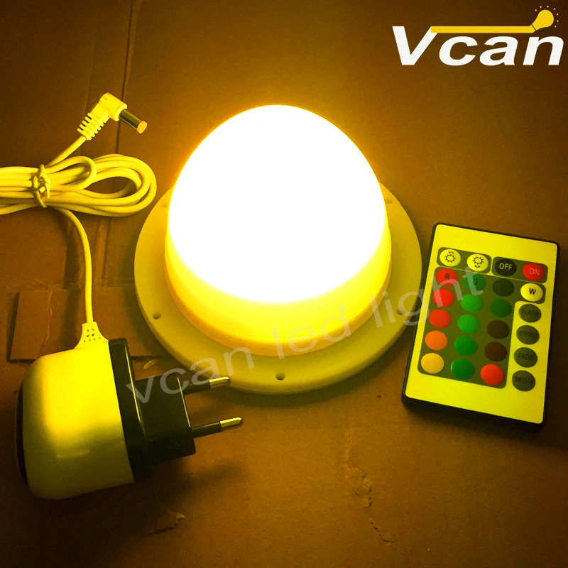 

10PCS Wholesale Bright RGBW 38LEDS Multi-colors Rechargeable Battery Led based Lighting System