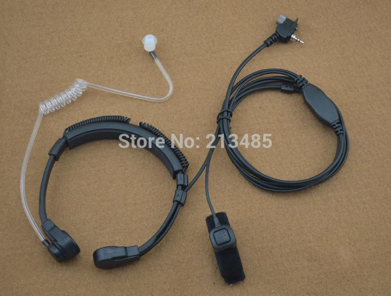 

Medium-Duty Throat MIC with Finger PTT Air Tube earpiece headset earphone for Motorola MTP850 MTH850 MTH600 MTS850 Tetra
