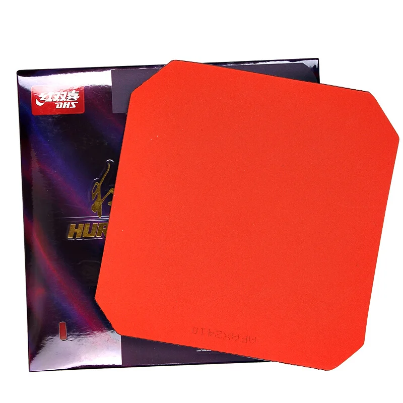 DHS Hurricane 3-50 SKYLINE 3-60 Pips-In Tischtennis Gummi-Kontrollschlaufe Original DHS Ping-Pong-Schwamm – Detail 7