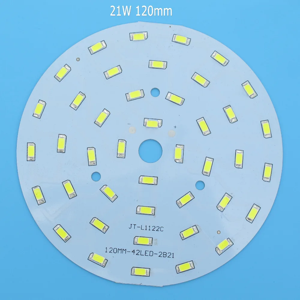 1pcs SMD5730 LED PCB 21W 24W 30W 36W 85mm 110mm 112.8mm 120mm White / Natural White / Warm White Light Source for Led Bulb