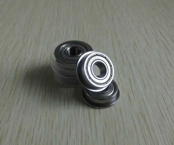 cost performance F698ZZ size 8x19x6mm GCr15 material Flanged Flange Deep Groove Ball Bearing