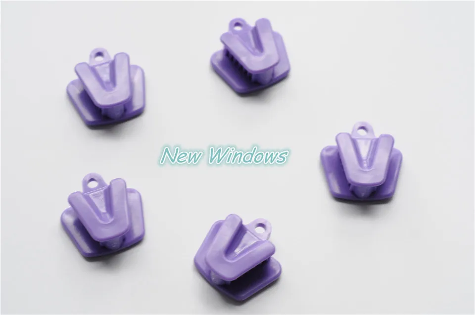 New 50Pcs Dental SILICONE MOUTH PROP LATEX FREE Purple Small Child Size