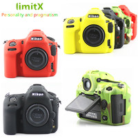 Silicone Armor Skin Case Cover DSLR Camera Bag for Nikon Z6II Z7II Z6III D850 D780 D750 D600 D610 D5200 D7100 D7200 D810 D810A