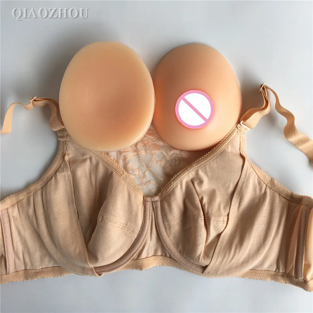 

70 75 80 85 90 95 100 D cup silicone breast forms hold by bra for mastectomy big realistic false boobs for man drag queen