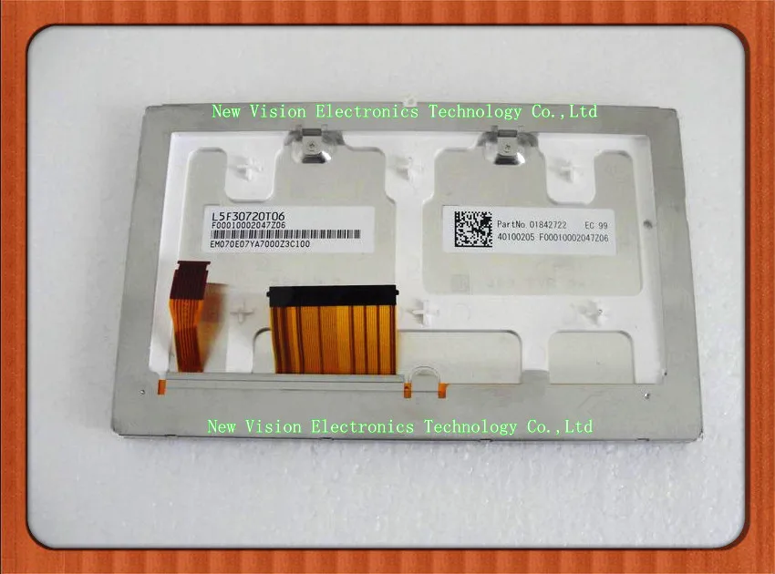 

L5F30720T06 Original A+ quality 7 inch Car LED Display LCD Screen for GPS Navigation Panel